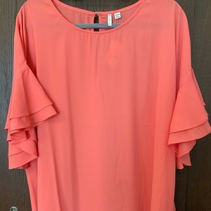Cato Peach Top NWT 18W